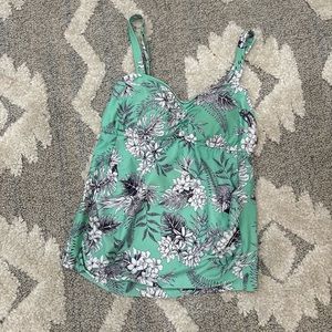 Motherhood Maternity Swimsuit Top Size Large